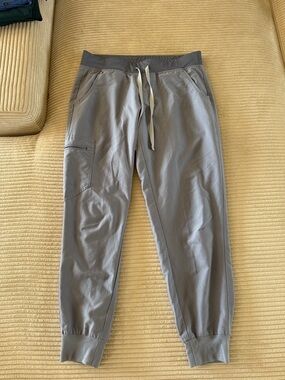 Heather indigo joggers